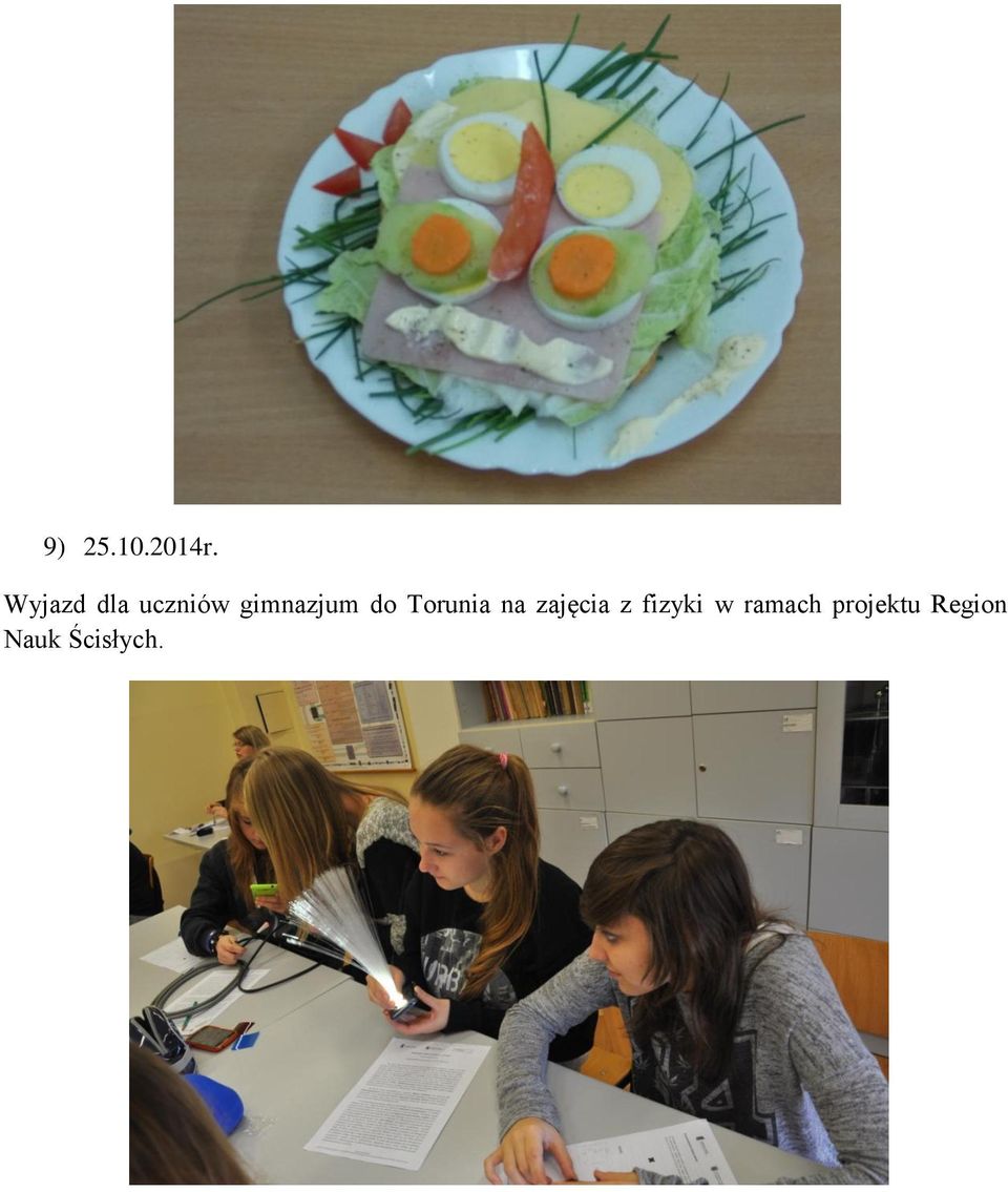 do Torunia na zajęcia z