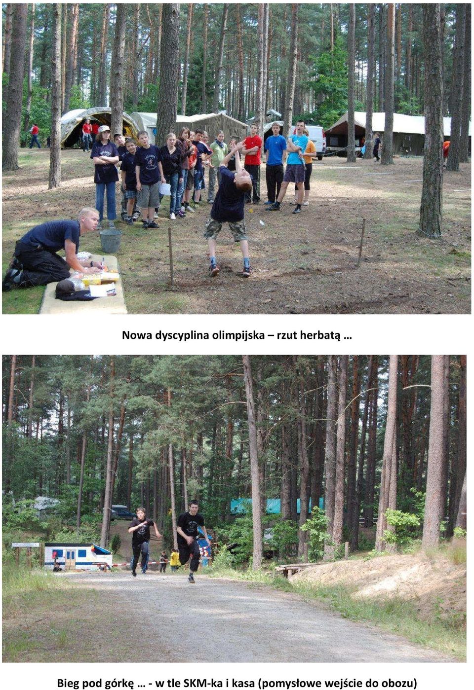 górkę - w tle SKM-ka i