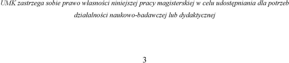 udostępniania dla potrzeb