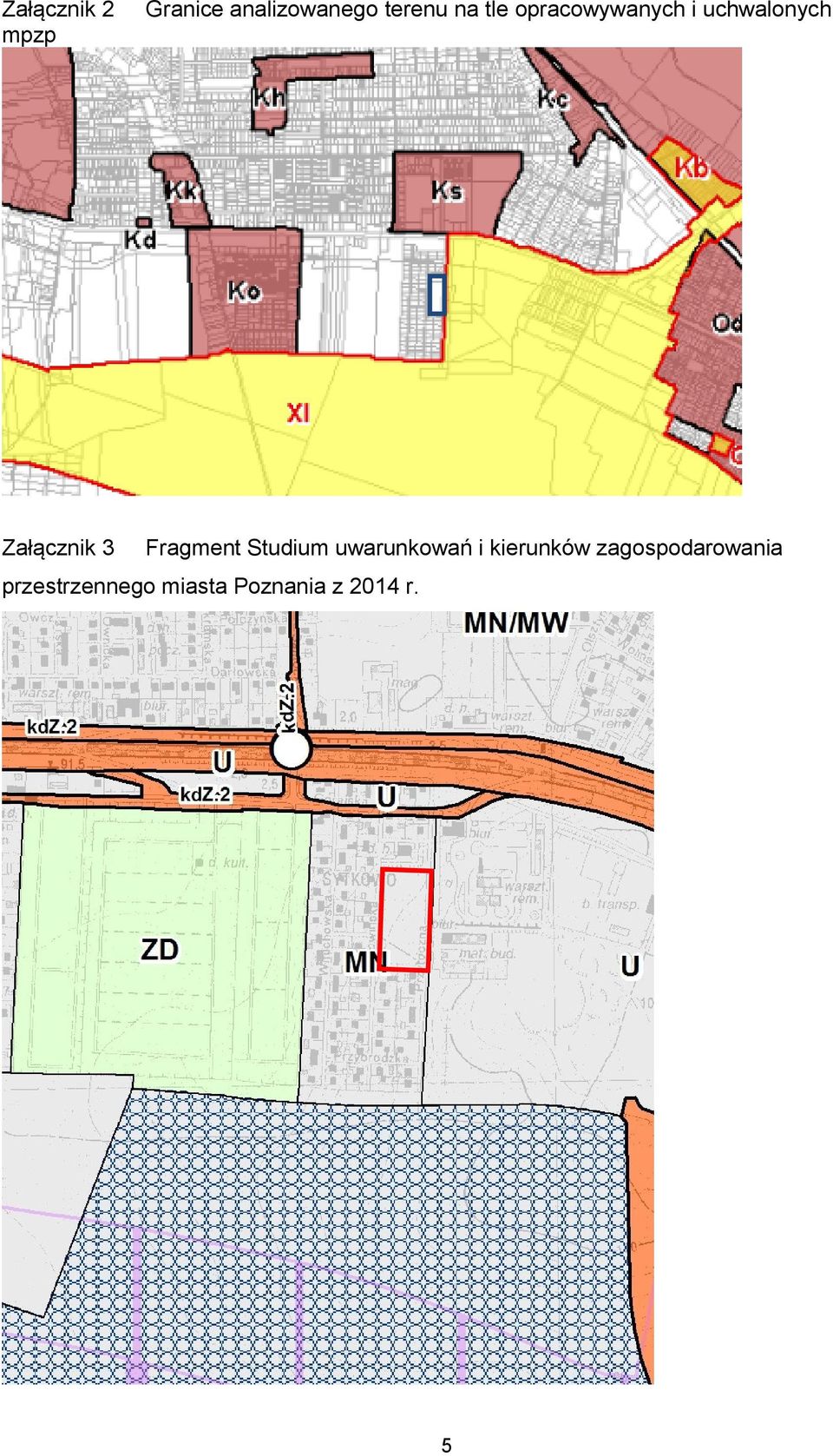 Fragment Studium uwarunkowań i kierunków