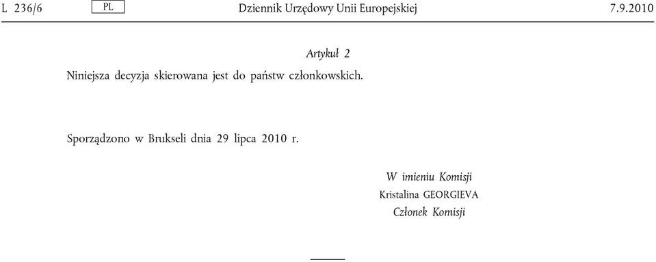 państw członkowskich.