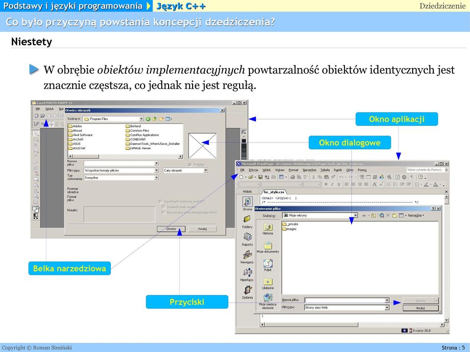 identycznych jest znacznie częstsza, co jednak nie jest regułą.