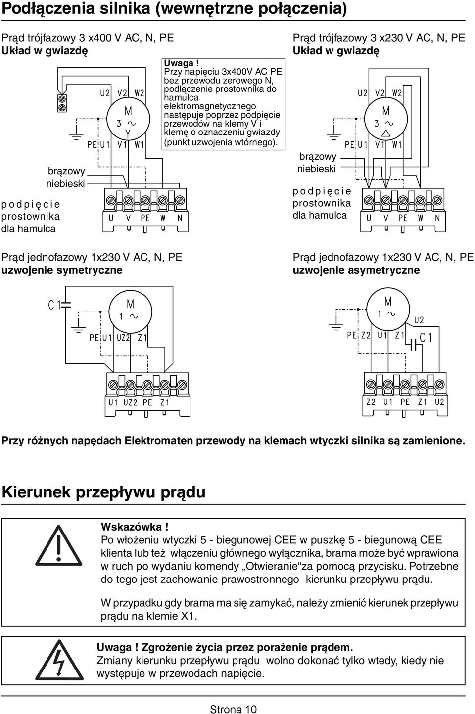 uzwojenia wtórnego).
