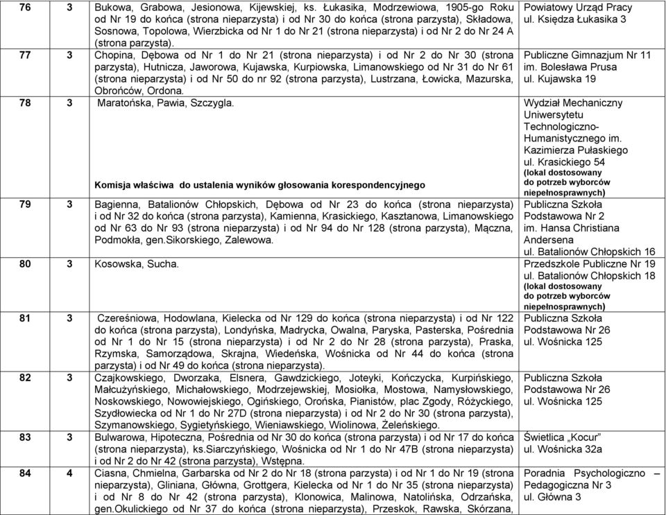 2 do Nr 24 A (strona parzysta).