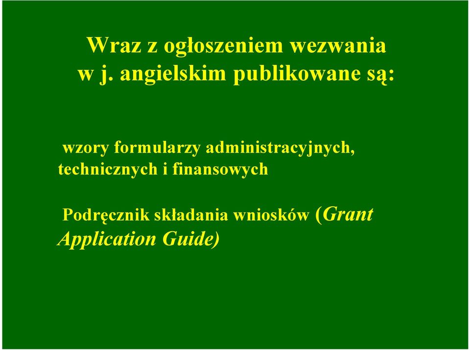 administracyjnych, technicznych i