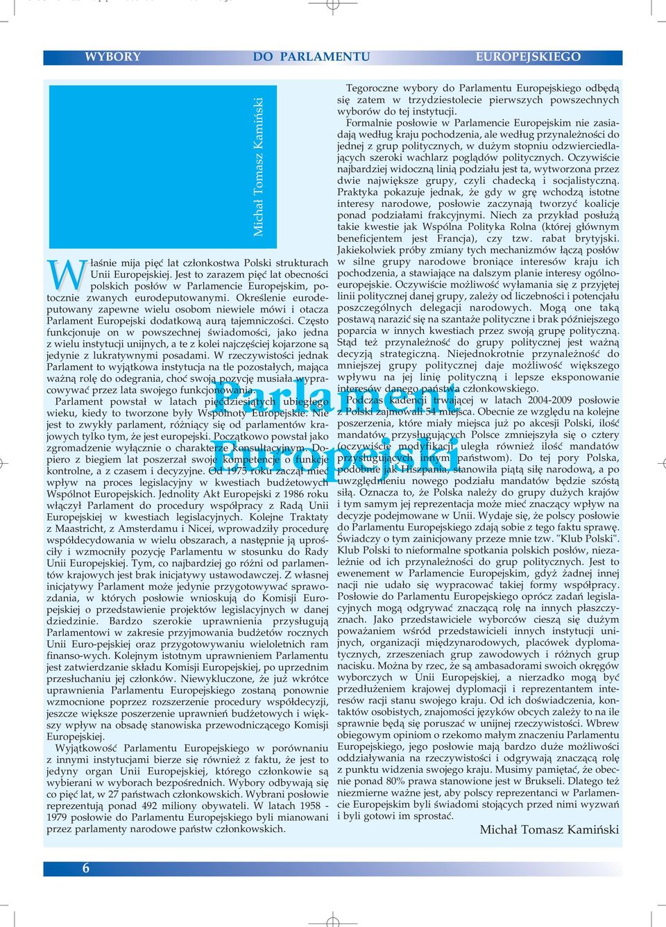 Określenie eurode putowany zapewne wielu osobom niewiele mówi i otacza Parlament Europejski dodatkową aurą tajemniczości.