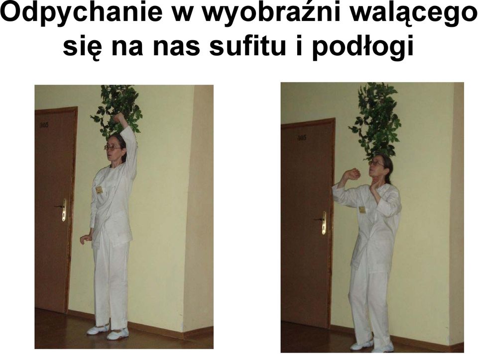 walącego się