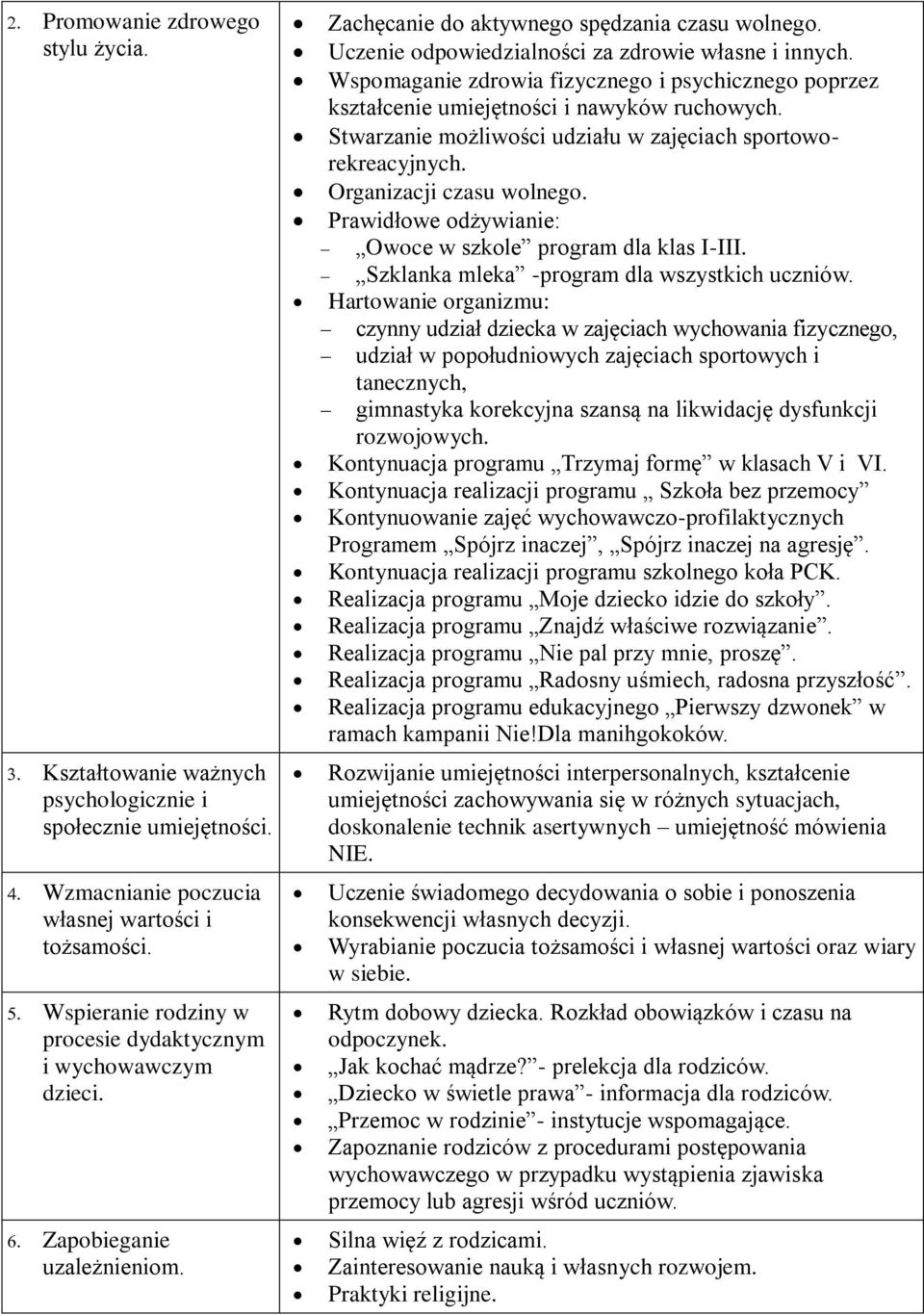 Prawidłowe odżywianie: Owoce w szkole program dla klas I-III. Szklanka mleka -program dla wszystkich uczniów.