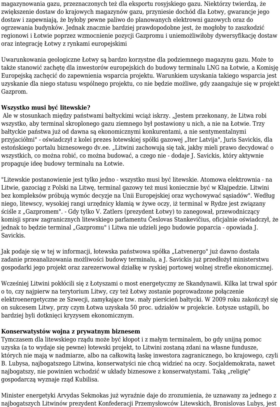 do ogrzewania budynków.