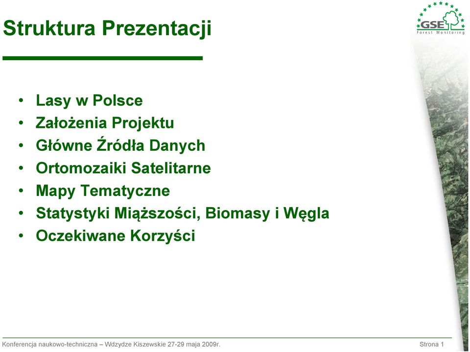 Statystyki Miąższości, Biomasy i Węgla Oczekiwane Korzyści