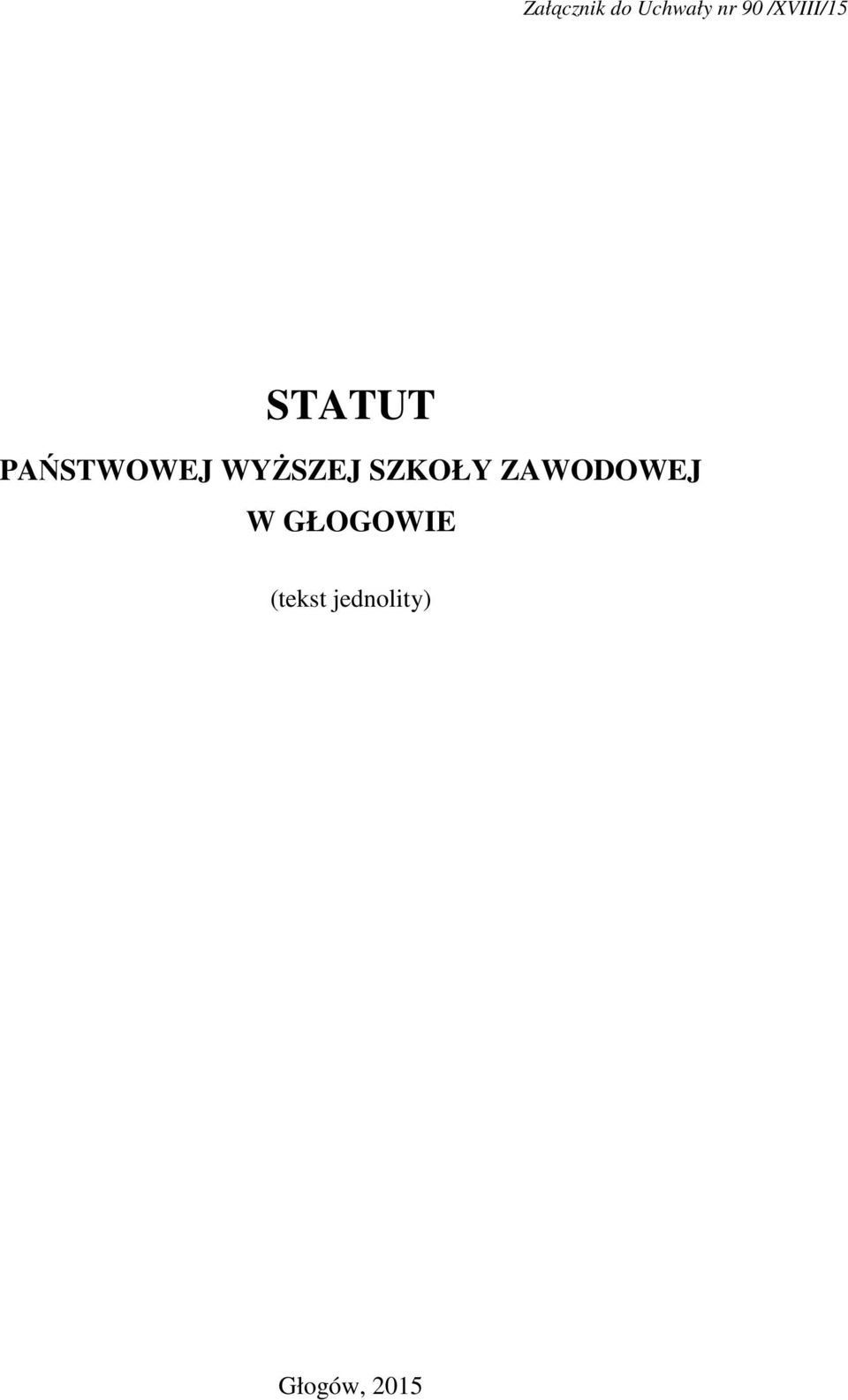 ZAWODOWEJ W GŁOGOWIE