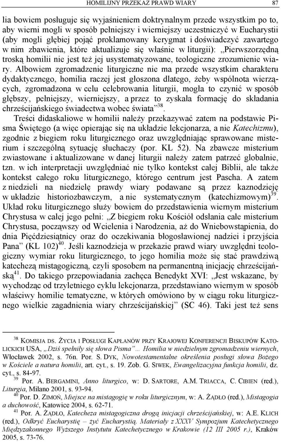 zrozumienie wiary.
