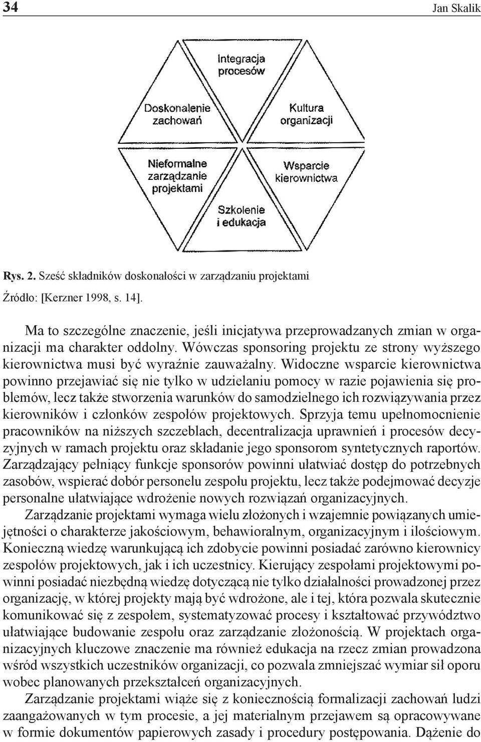 Widoczne wsparcie kierownictwa powinno przejawiać się nie tylko w udzielaniu pomocy w razie pojawienia się problemów, lecz także stworzenia warunków do samodzielnego ich rozwiązywania przez