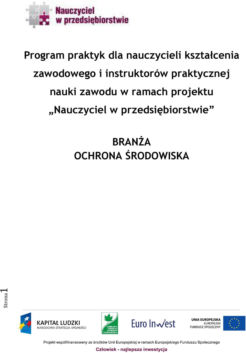 zawodu w ramach projektu Nauczyciel w