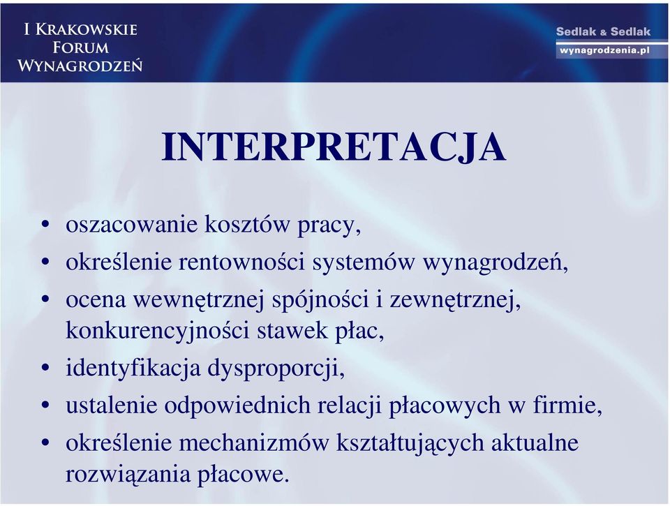 stawek płac, identyfikacja dysproporcji, ustalenie odpowiednich relacji