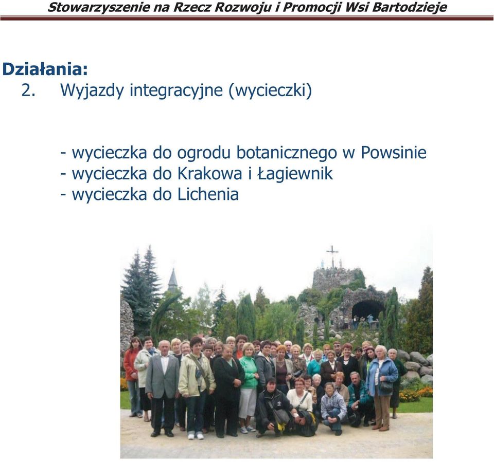 botanicznego w Powsinie -