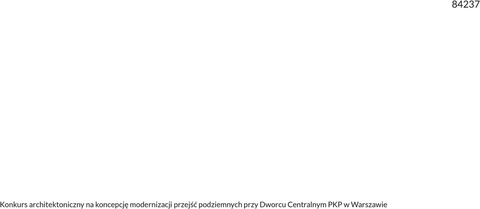 przejść podziemnych przy