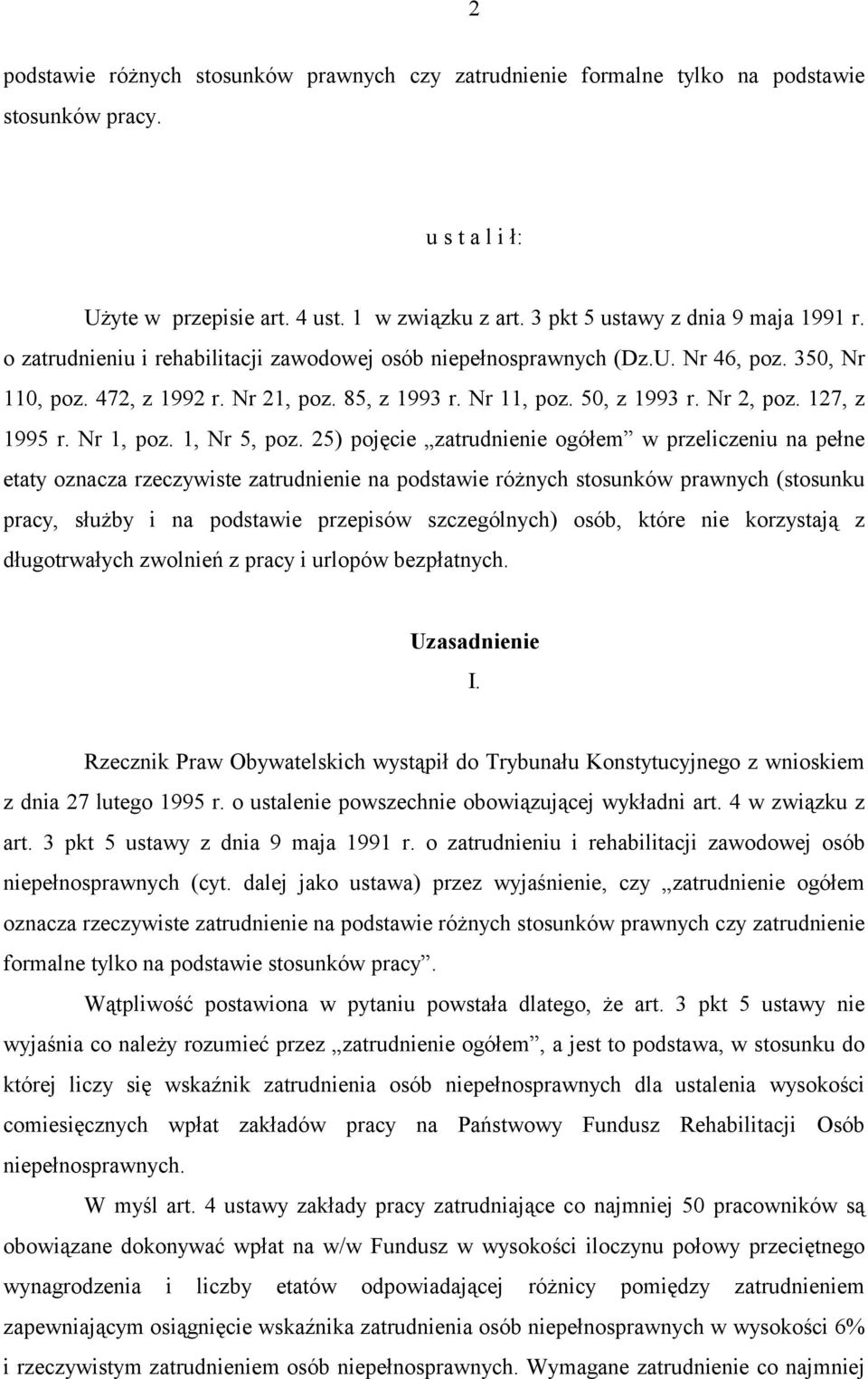 50, z 1993 r. Nr 2, poz. 127, z 1995 r. Nr 1, poz. 1, Nr 5, poz.