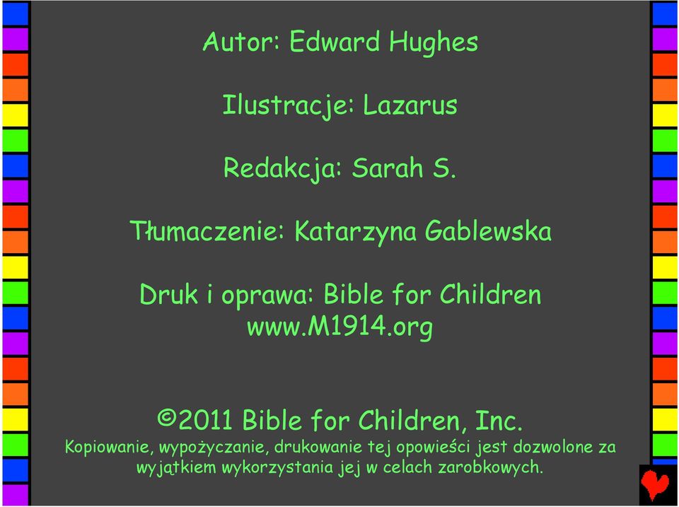 m1914.org 2011 Bible for Children, Inc.