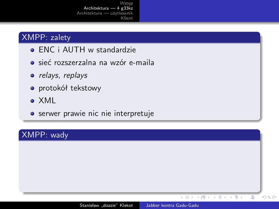relays, replays protokół tekstowy XML