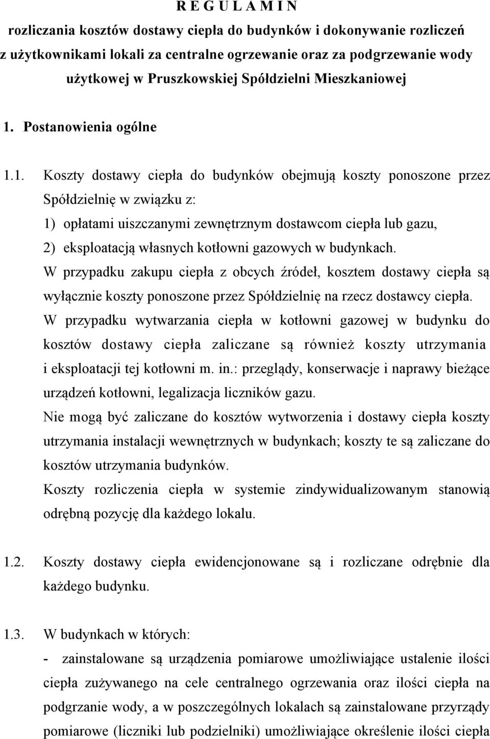 Postanowienia ogólne 1.