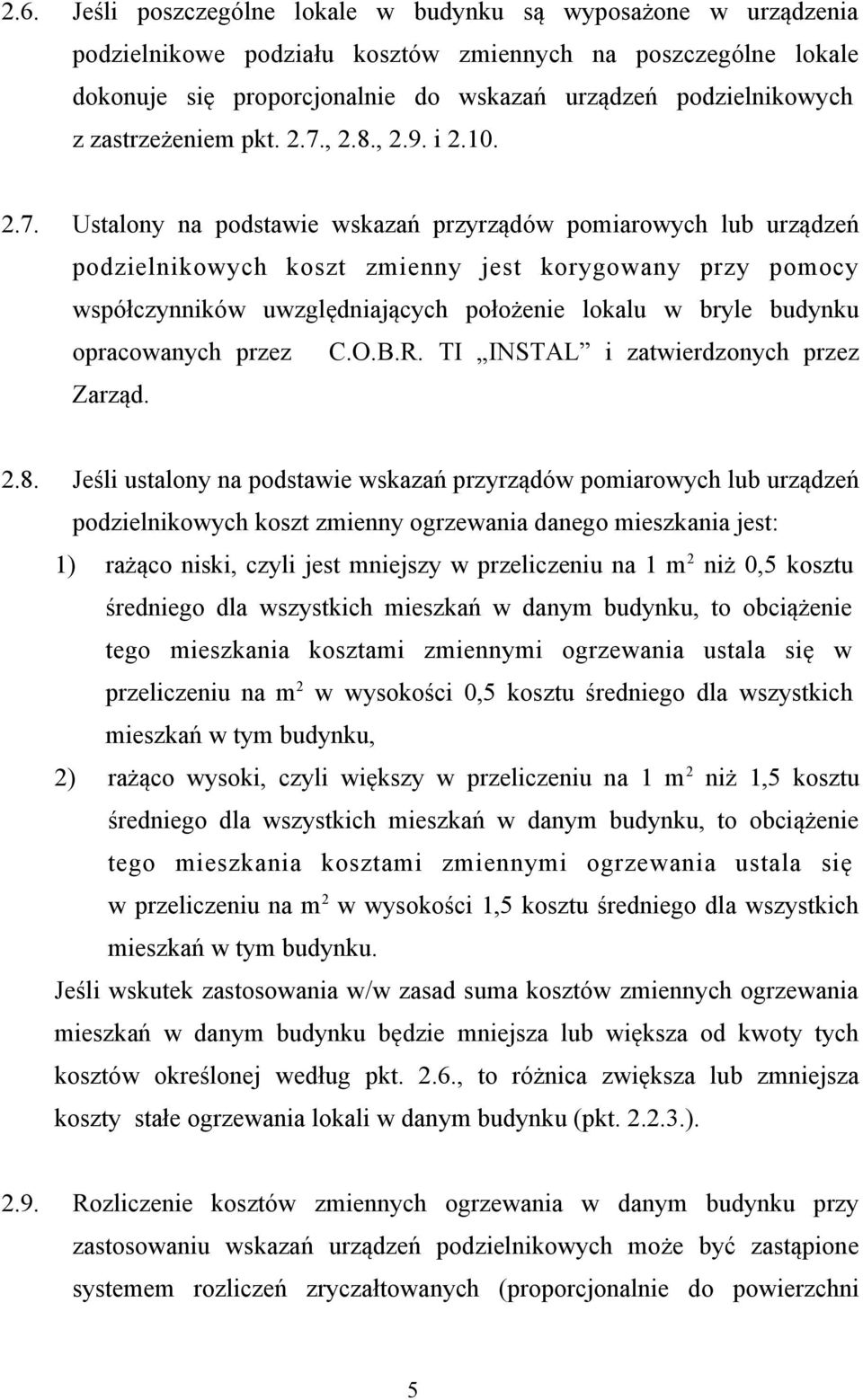 , 2.8., 2.9. i 2.10. 2.7.