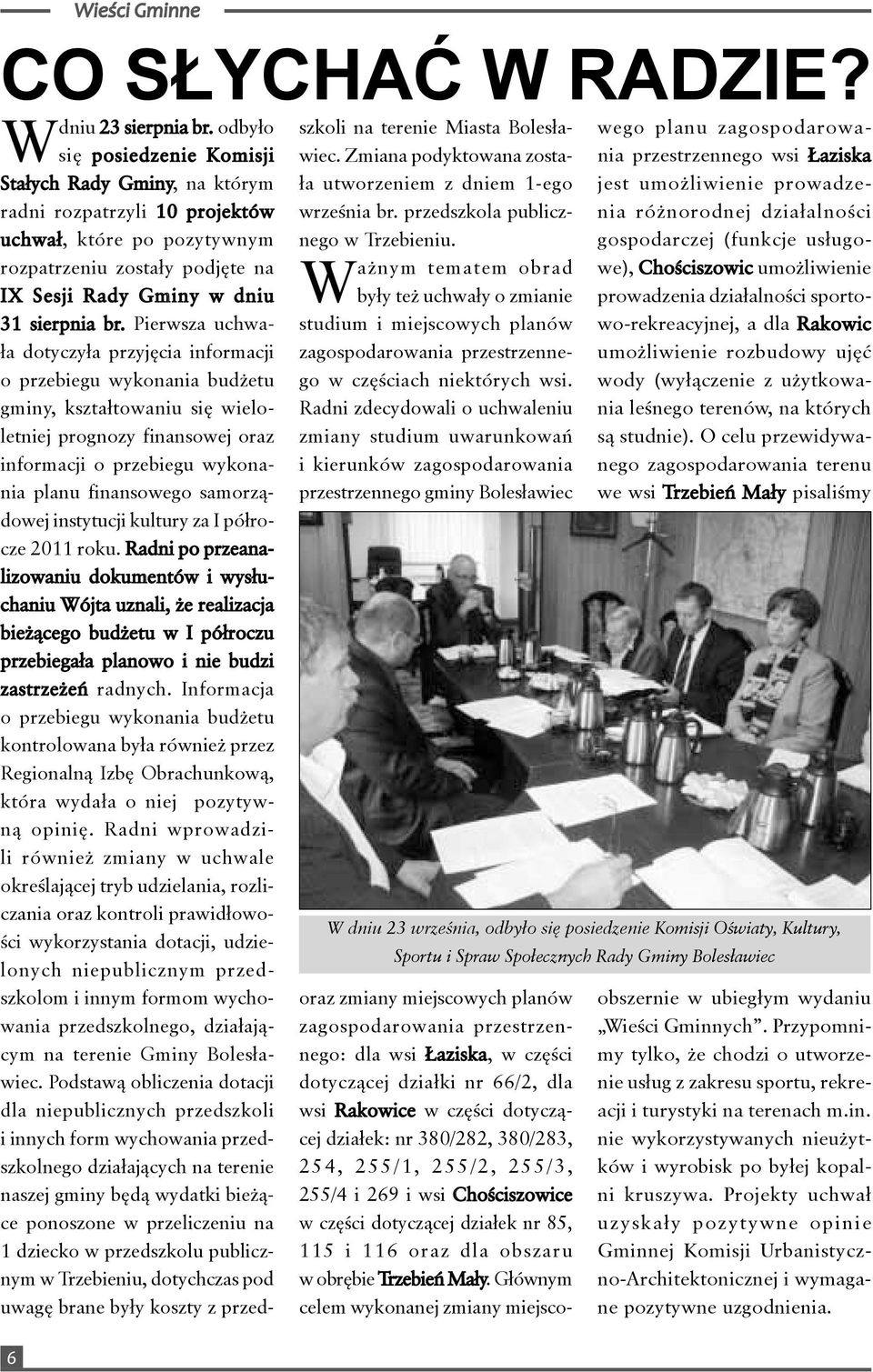 samorządowej instytucji kultury za I półrocze 2011 roku.