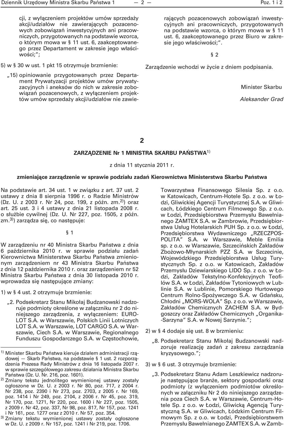 6, zaakceptowanego przez Departament w zakresie jego właściwości; ; 5) w 30 w ust.