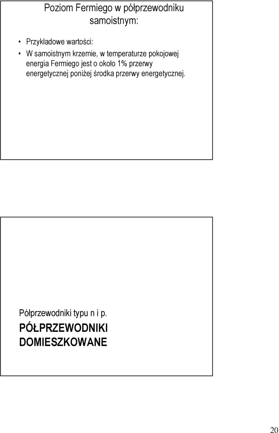 ermiego jest o około 1% przerwy energetycznej poniżej środka