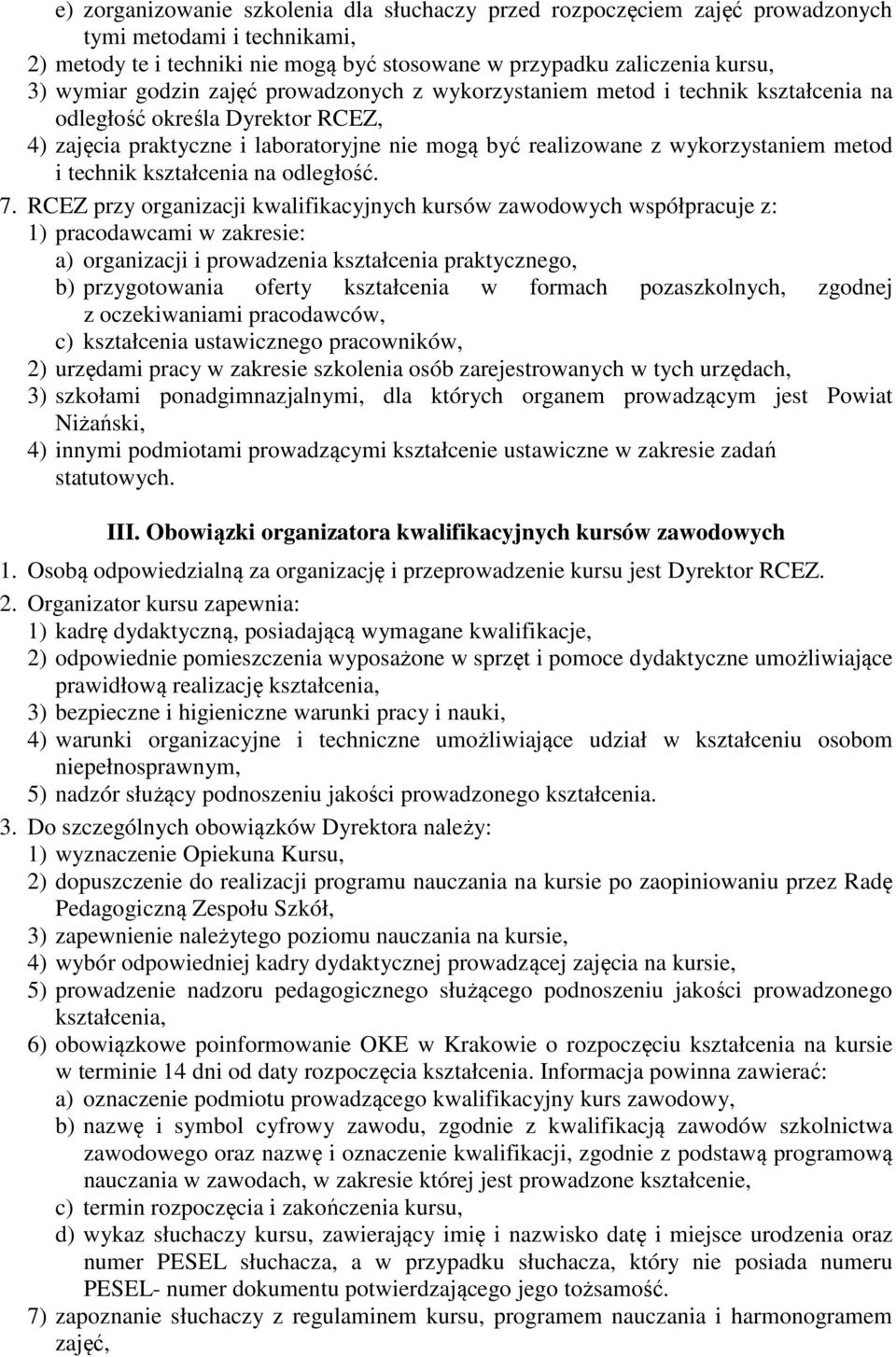 technik kształcenia na odległość. 7.