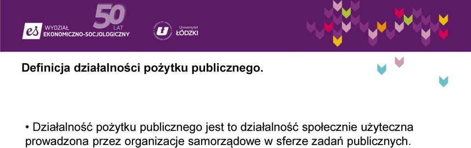 działalność społecznie użyteczna prowadzona