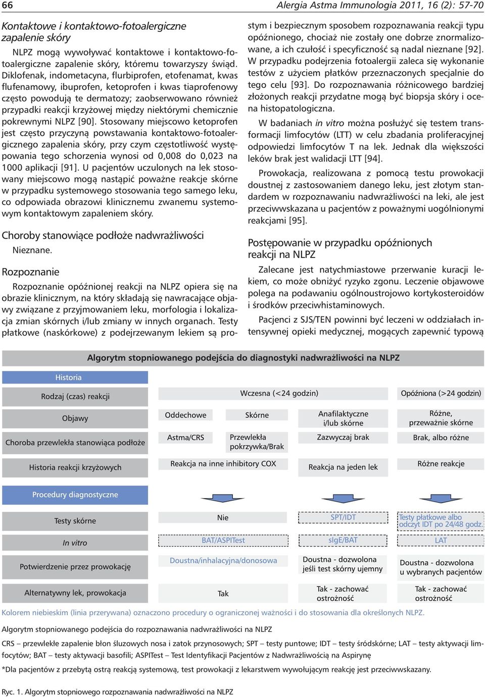 Diklofenak, indometacyna, flurbiprofen, etofenamat, kwas flufenamowy, ibuprofen, ketoprofen i kwas tiaprofenowy często powodują te dermatozy; zaobserwowano również przypadki reakcji krzyżowej między