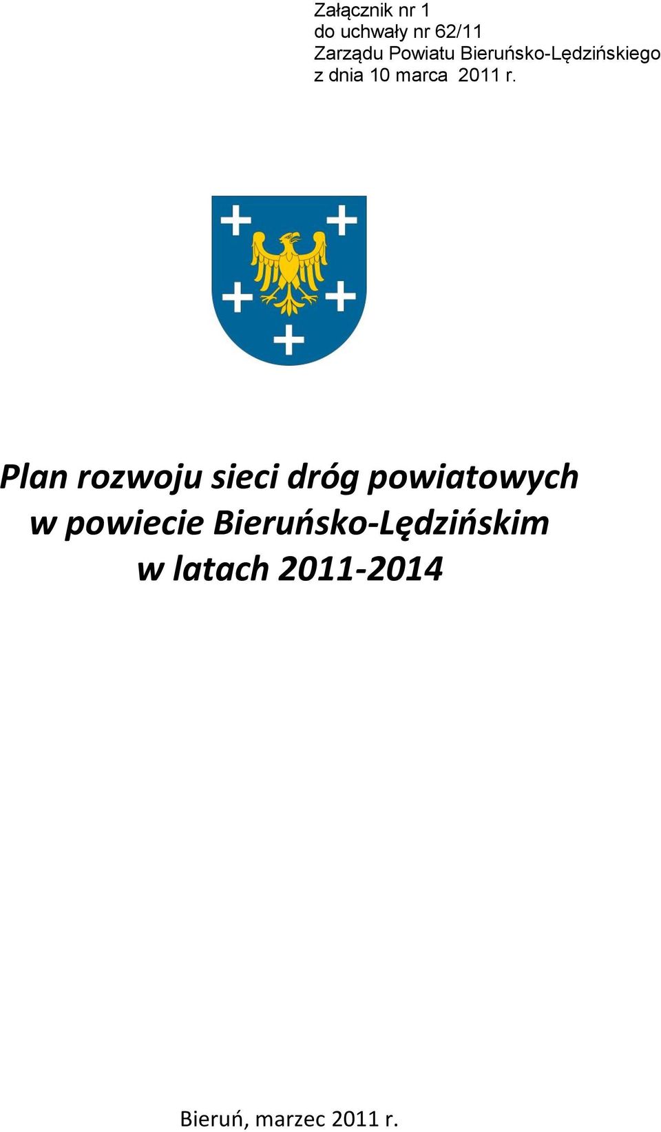 Plan rozwoju sieci dróg powiatowych w powiecie