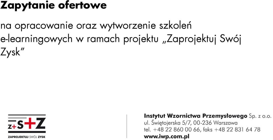 szkoleń e-learningowych w