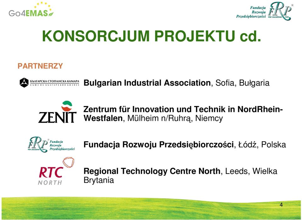 für Innovation und Technik in NordRhein- Westfalen, Mülheim n/ruhrą,