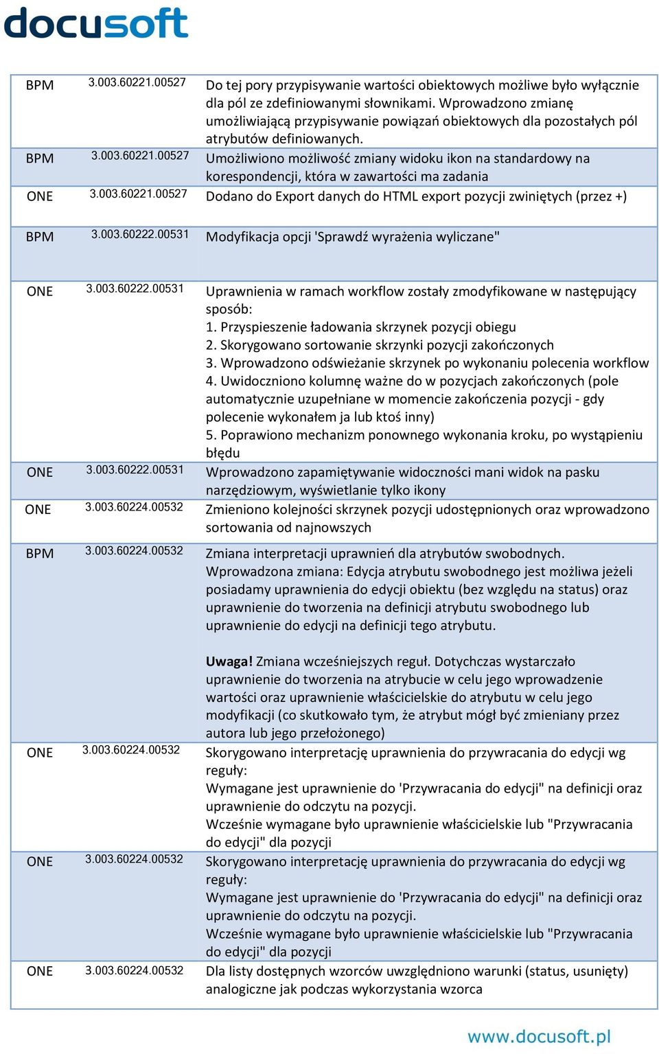 00527 Umożliwiono możliwość zmiany widoku ikon na standardowy na korespondencji, która w zawartości ma zadania ONE 3.003.60221.