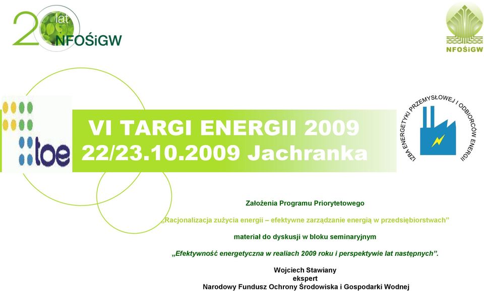 zarządzanie energią w przedsiębiorstwach materiał do dyskusji w bloku seminaryjnym