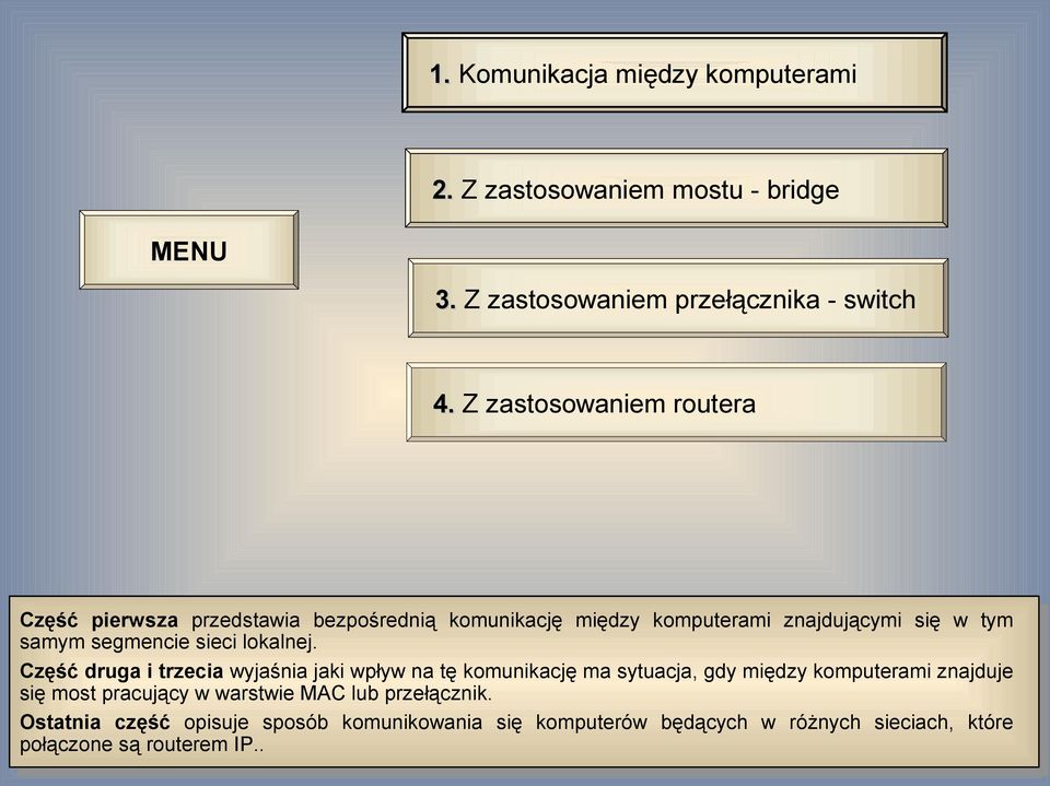sieci lokalnej.