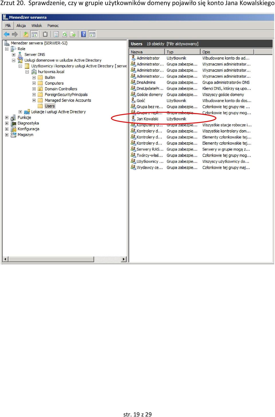 użytkowników domeny