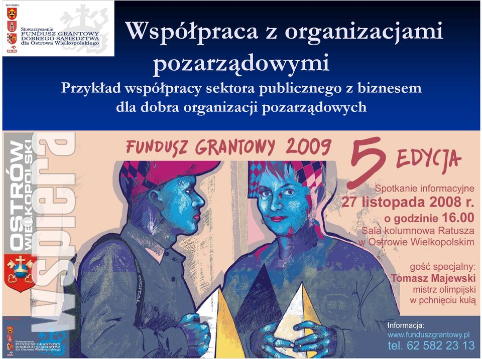 współpracy sektora publicznego