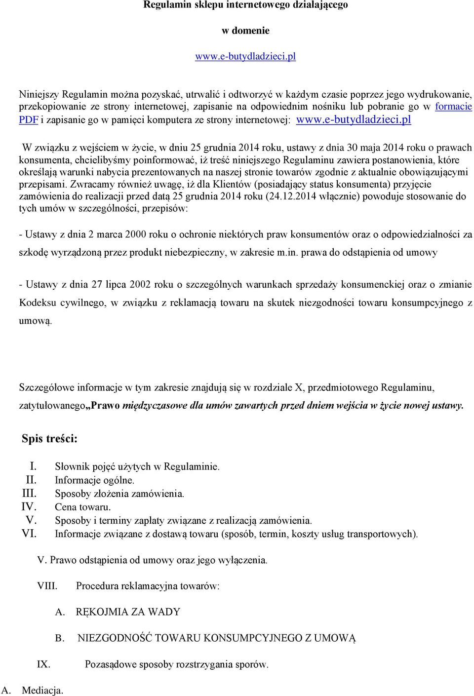 formacie PDF i zapisanie go w pamięci komputera ze strony internetowej: www.e-butydladzieci.