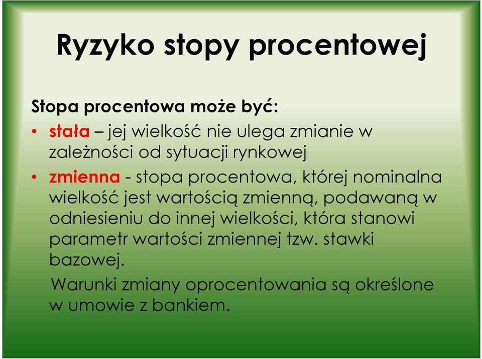 wartością zmienną, podawaną w odniesieniu do innej wielkości, która stanowi parametr