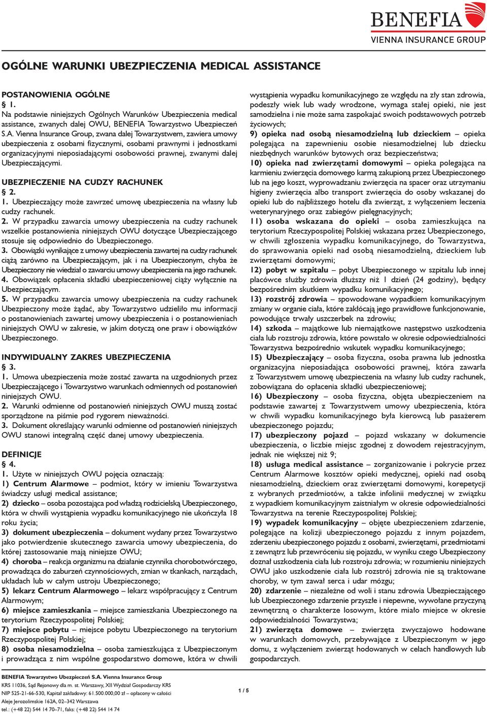 Towarzystwo Ubezpieczeń S.A.