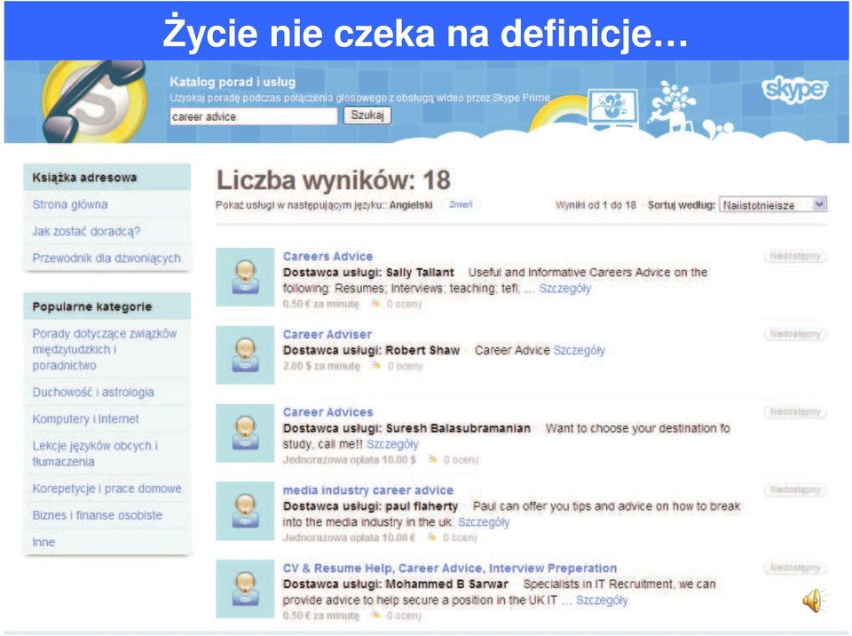 definicje