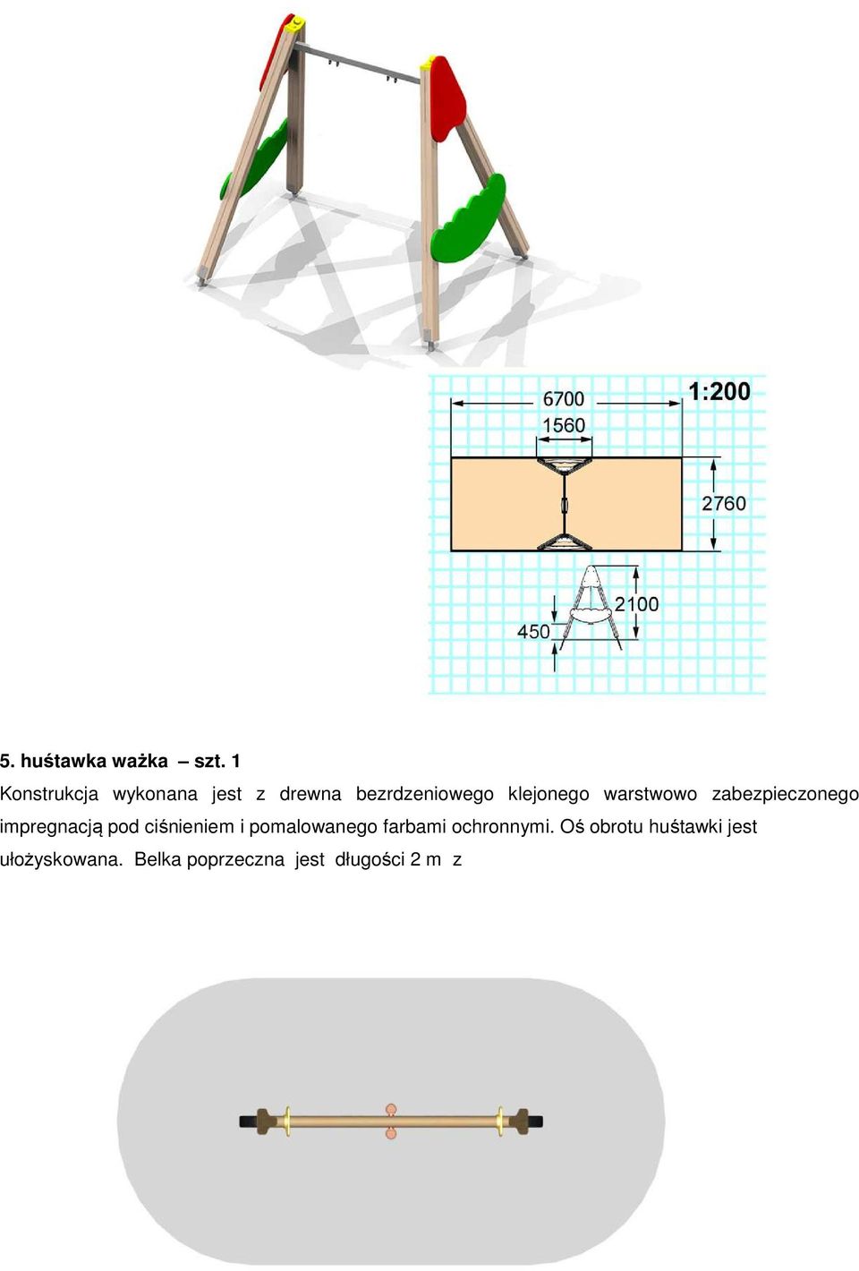 warstwowo zabezpieczonego impregnacją pod ciśnieniem i
