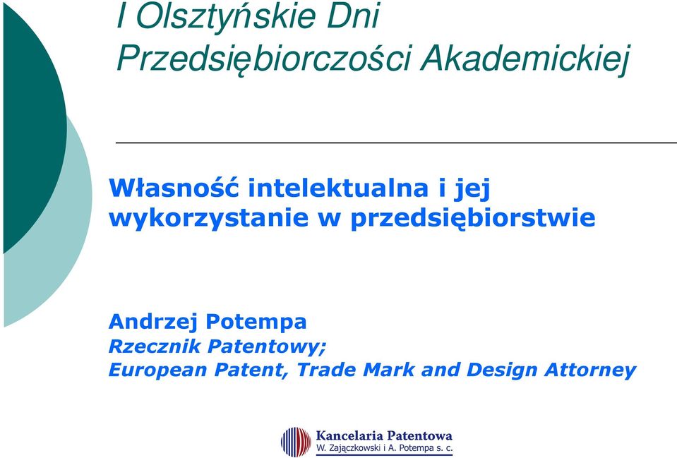 wykorzystanie w przedsiębiorstwie Andrzej