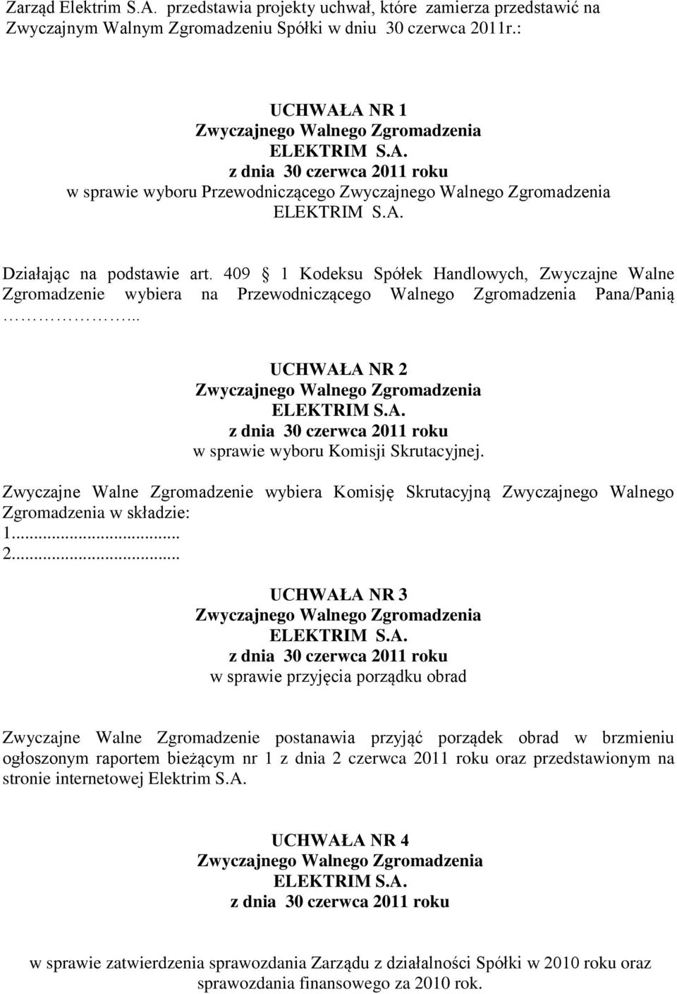 .. UCHWAŁA NR 2 