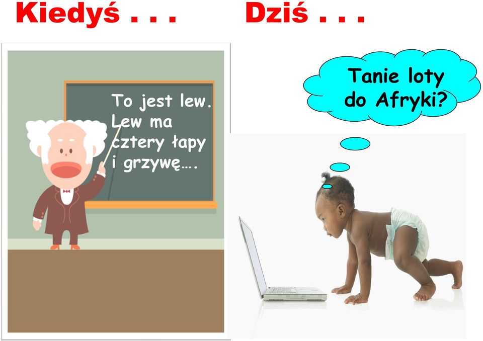Lew ma cztery łapy i