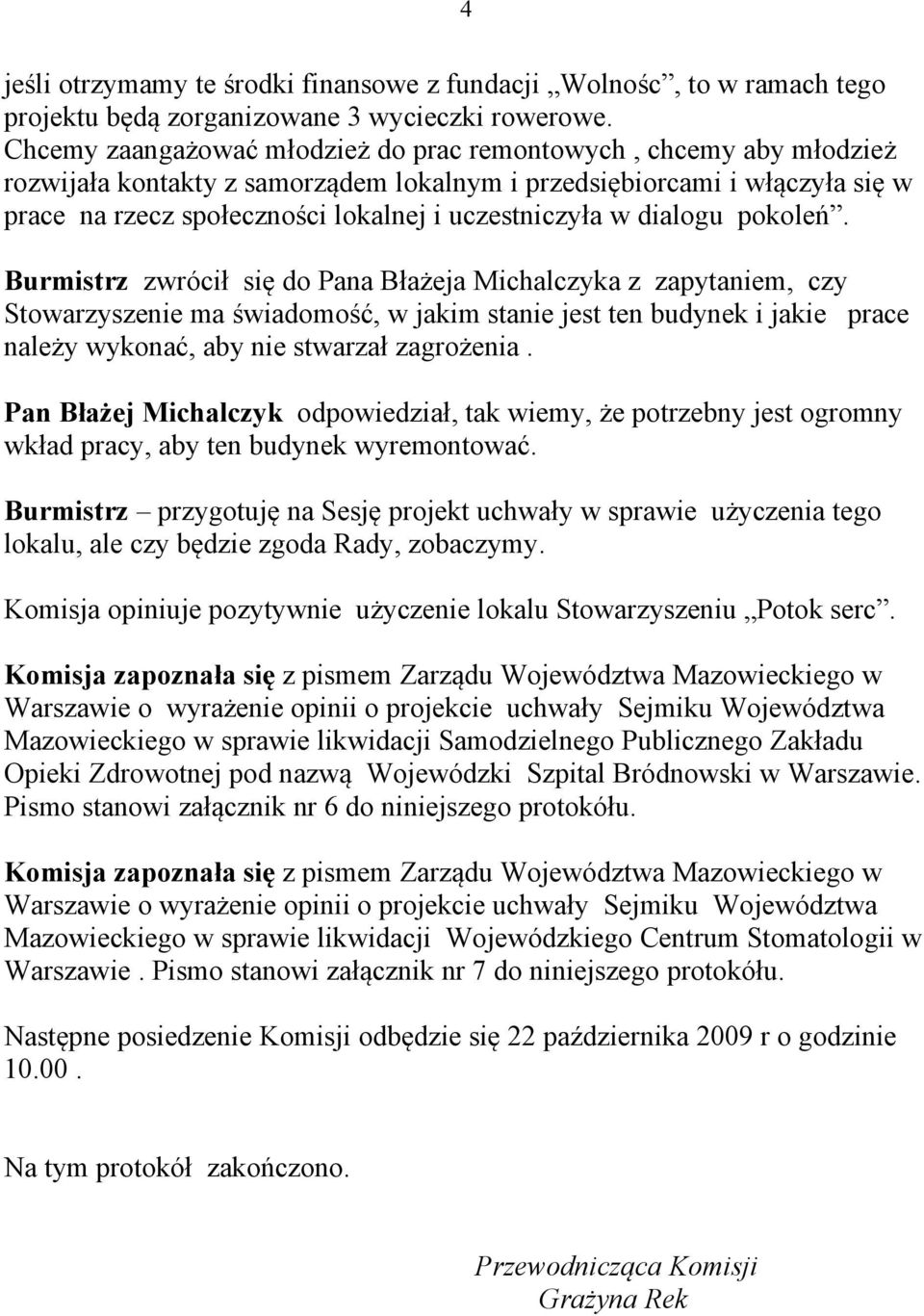 w dialogu pokoleń.