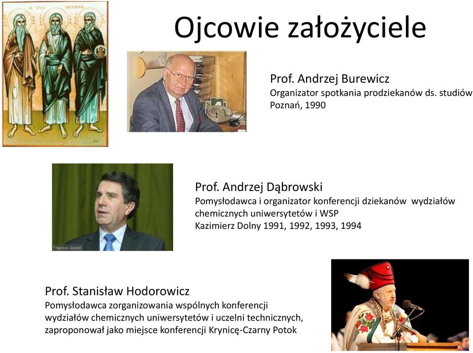 Kazimierz Dolny 1991, 1992, 1993, 1994 Prof.